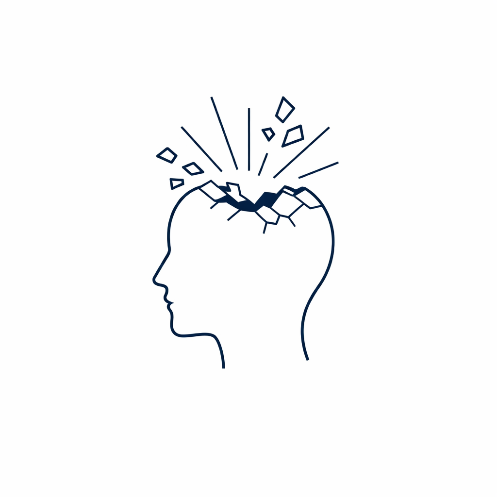 Break through mental blocks icon